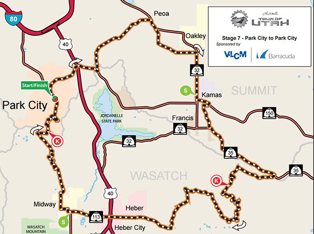 Stage 7 map